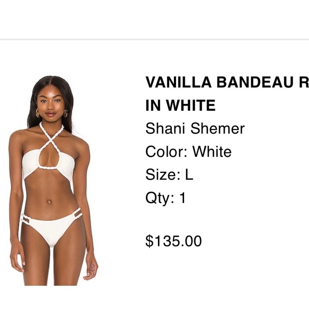 VANILLA ROPE BIKINI TOP